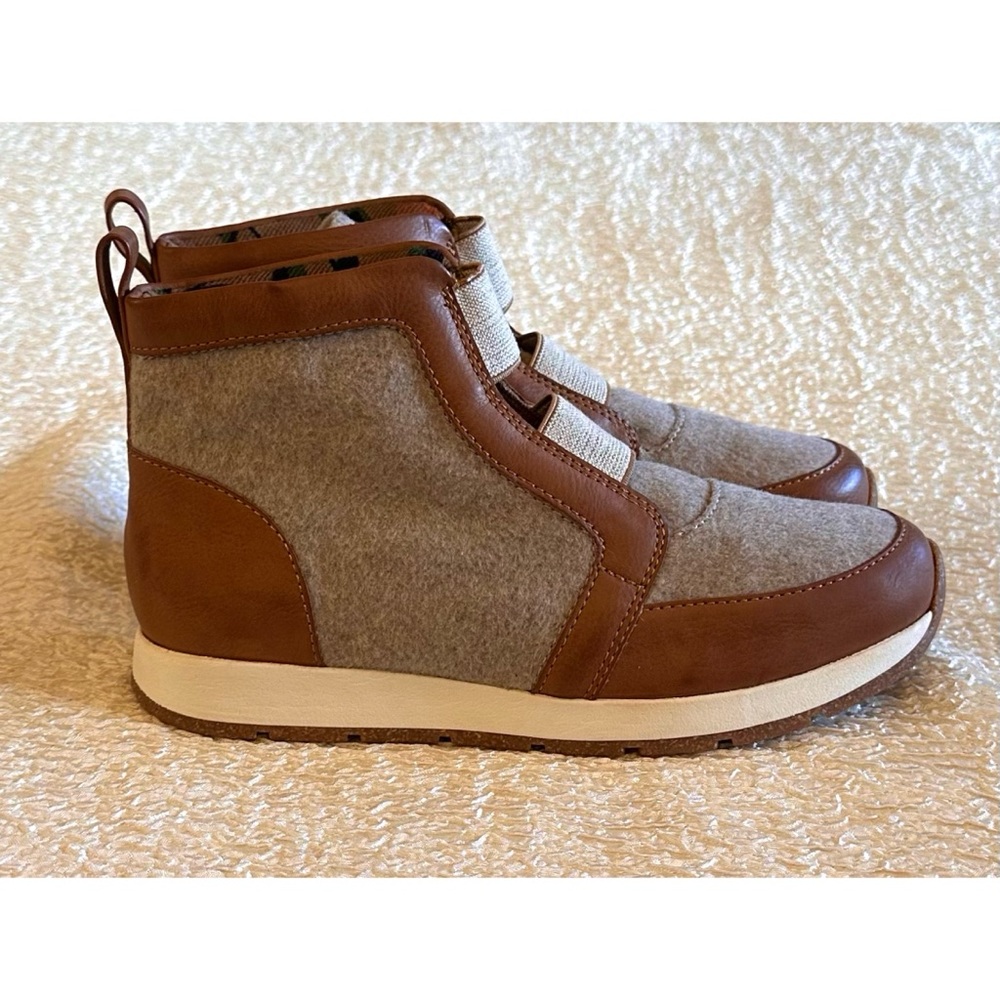 B.O.C. Hi Top Wool Fabric Sneaker / Ankle Boot Size 6 - Picture 5 of 11